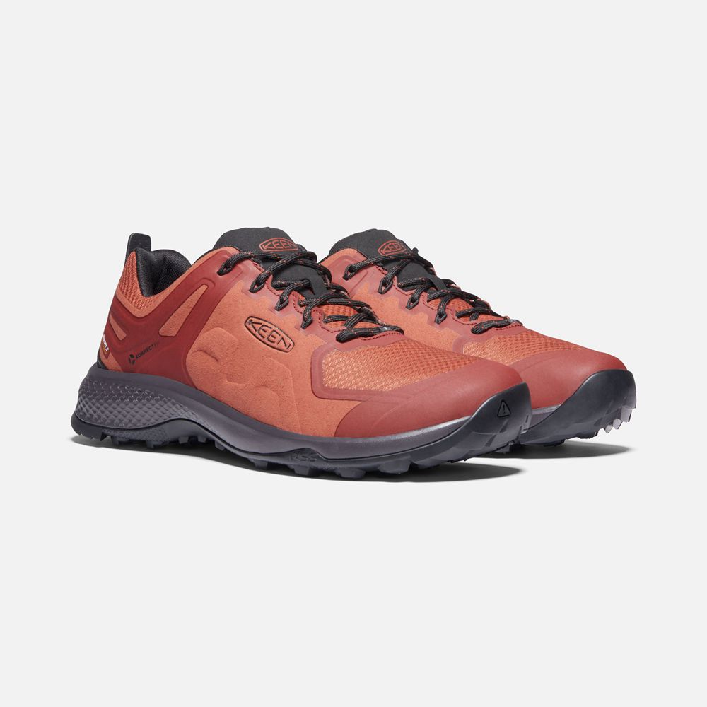 Zapatos de Seguridad Keen Mexico Coral - Hombre Explore Waterproof - MC4765031